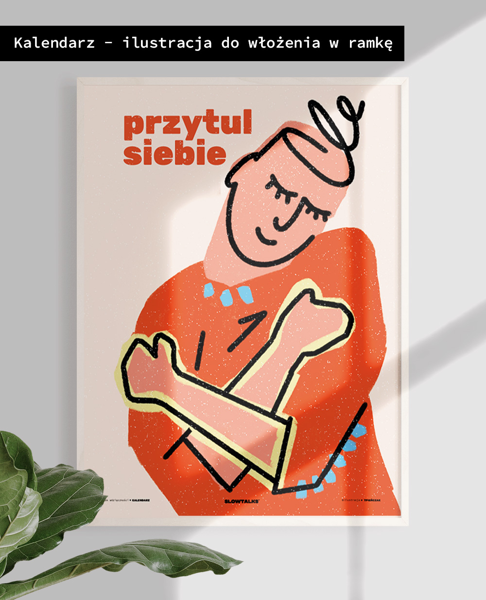 Dwustronny kalendarz „rok wdzięczności"